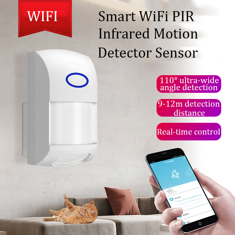 Sim Gsm Alarm - Sensor Gerak PIR Tuya Pintar WIFI