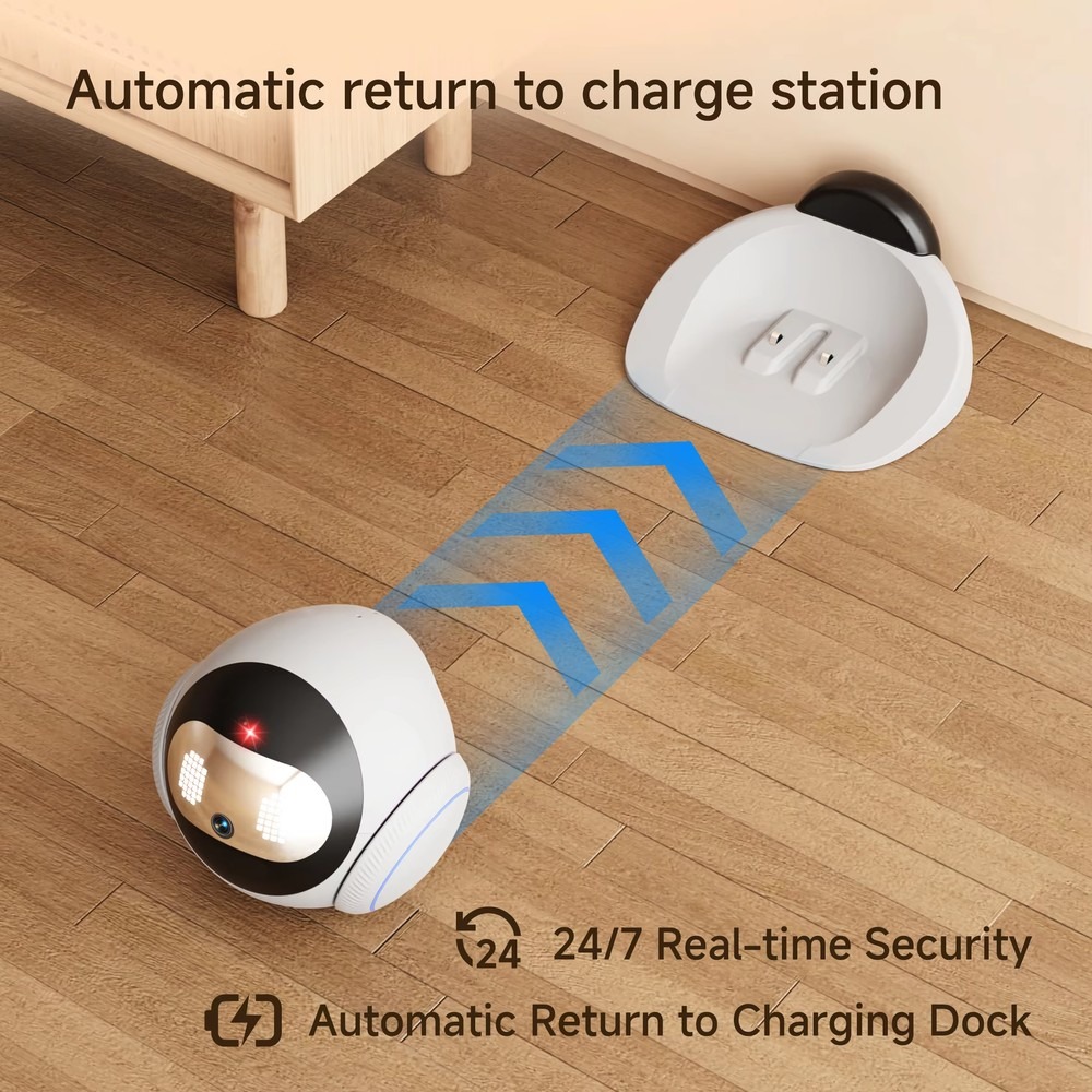 Robot S1 Desain Asli ODM HD, K - Home Security Robots ulasan dan harga