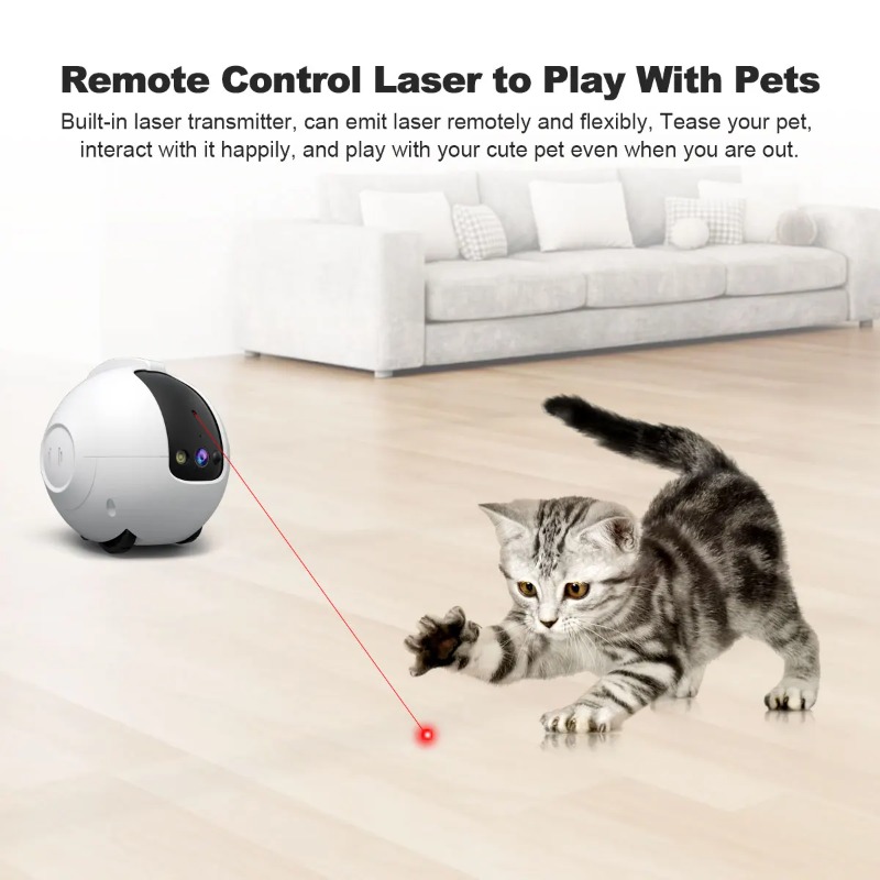 Kamera Pengawas Hewan Pelihara - Home Security Robot ulasan dan harga