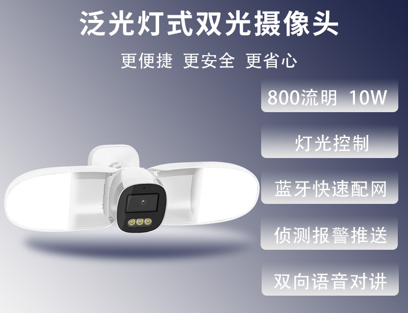 Kamera IP Gudang dengan Lampu  - Home Security Flood Lights ulasan dan harga