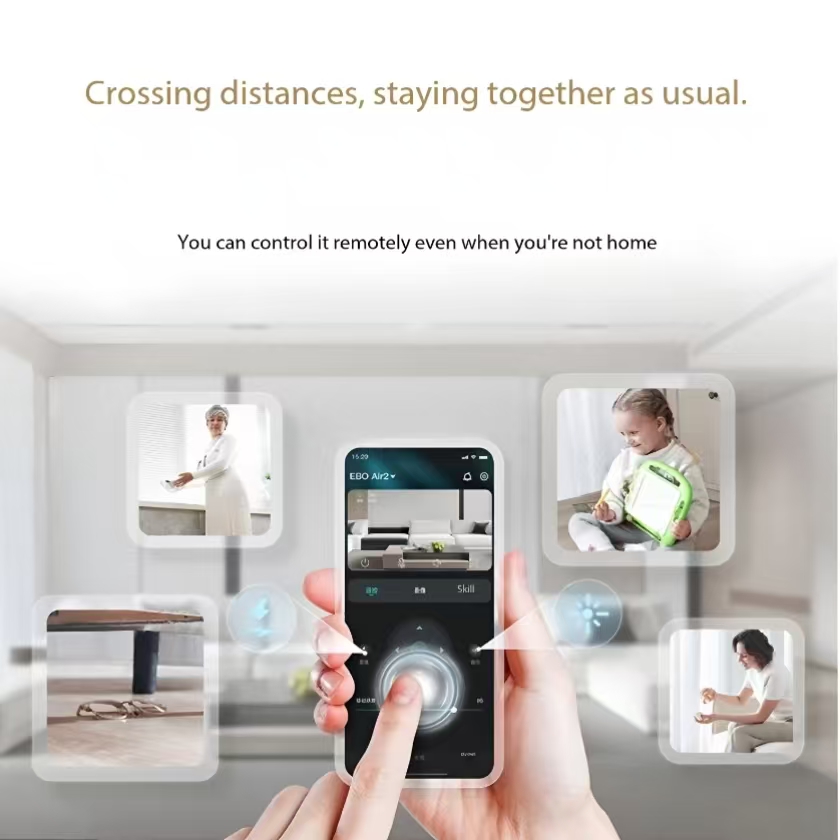 Enabot EBO AIR 2 Robot Pendamp - Home Security Robots ulasan dan harga