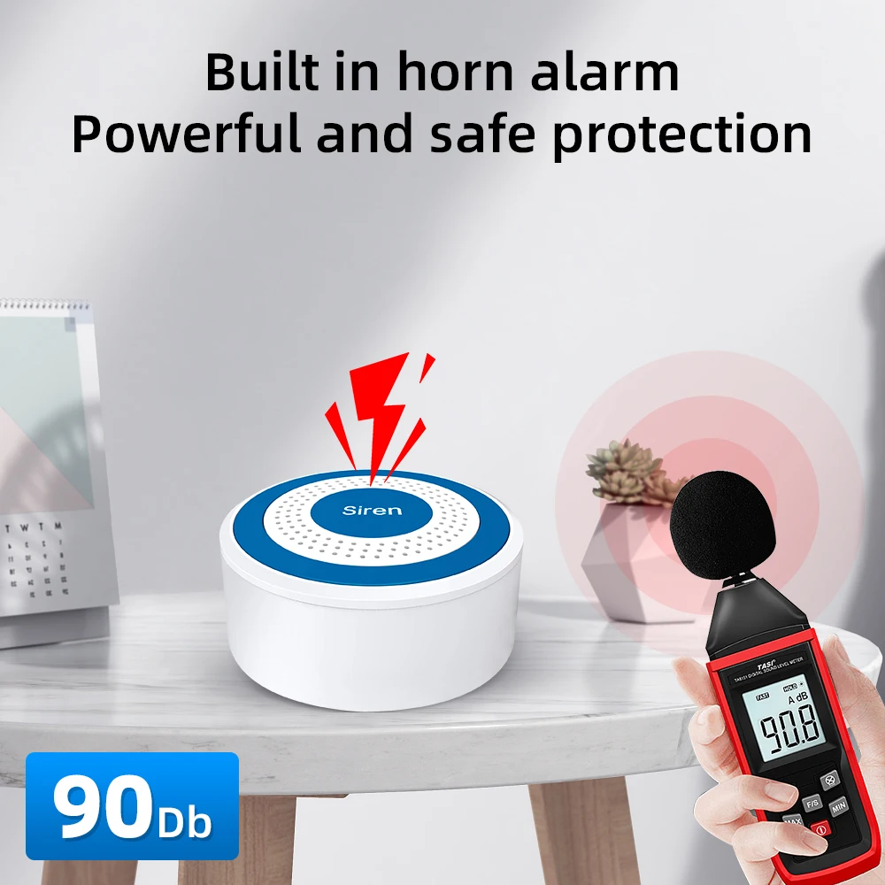 MULO sirene Alarm Mini nirkabe - Sim Gsm Alarm ulasan dan harga
