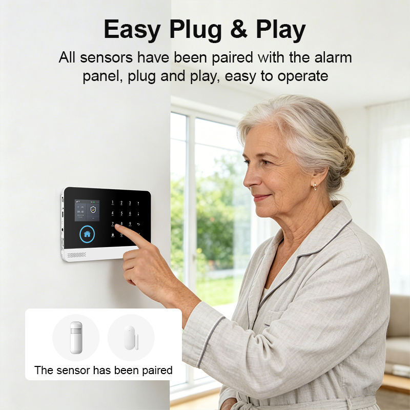 Sistem Alarm WiFi GSM Rumah Pi - Home Security Front Door Camera ulasan dan harga