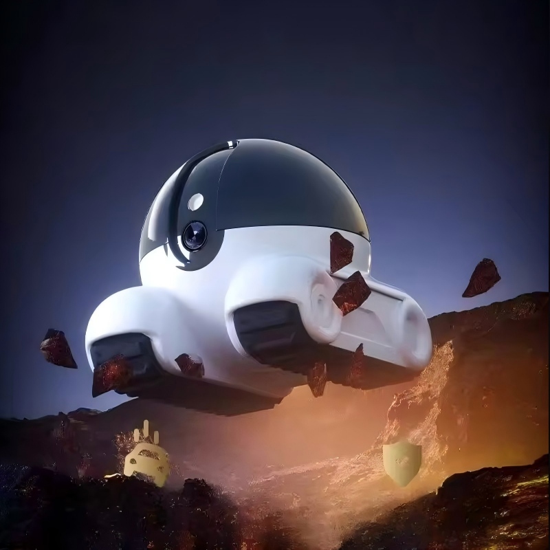 Kamera Robot Lensa Ganda Nirka - Home Security Robots ulasan dan harga