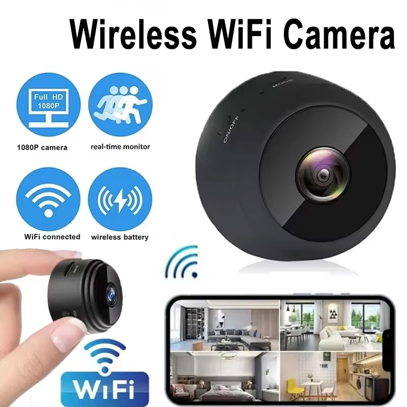 Kamera A9 Baru Wifi 1080p HD M - Home Security Items ulasan dan harga