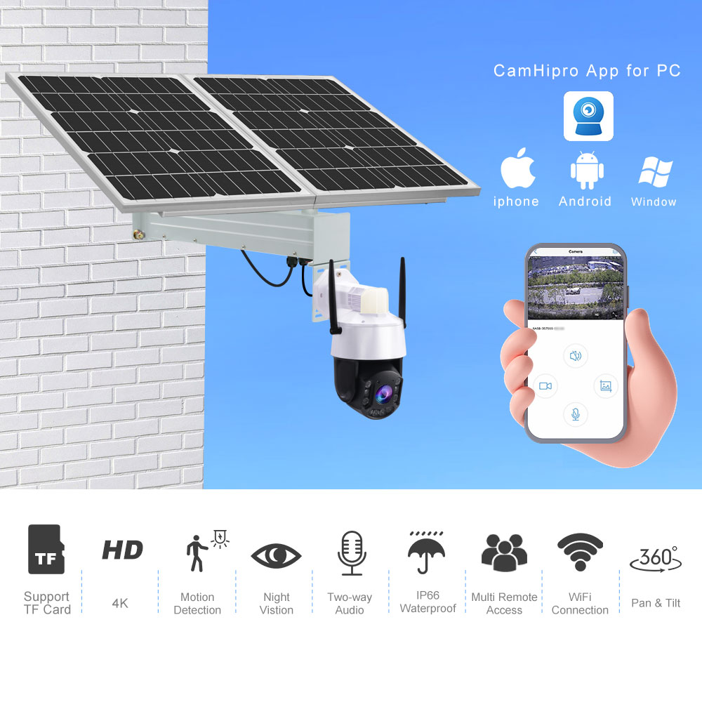 Kamera Solar PTZ TecDeft ODM A - Sim Gsm Alarm ulasan dan harga