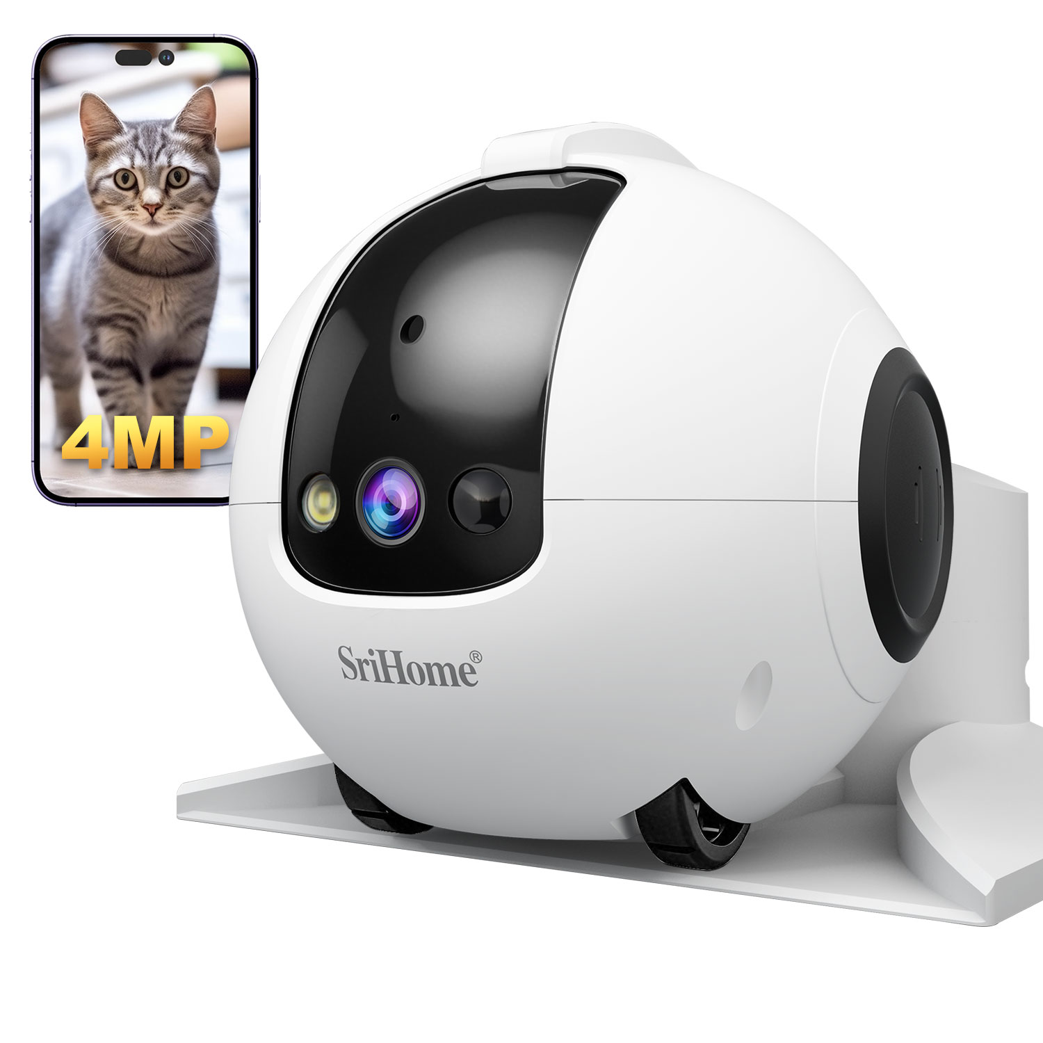 Kamera Dome IP PTZ Nirkabel Wa - Home Security Robots ulasan dan harga