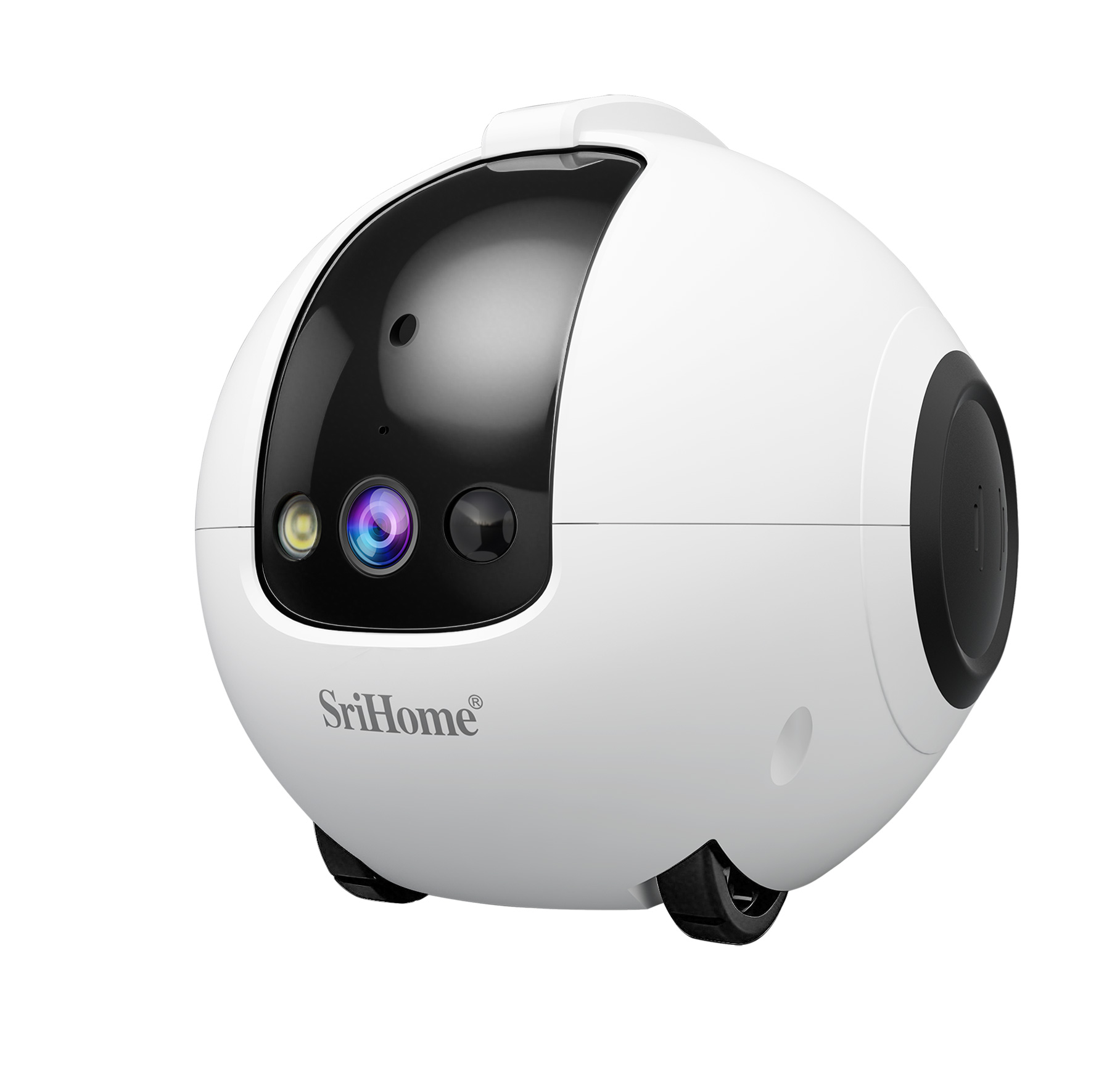 Kamera Dome IP PTZ Nirkabel Wa - Home Security Robots ulasan dan harga