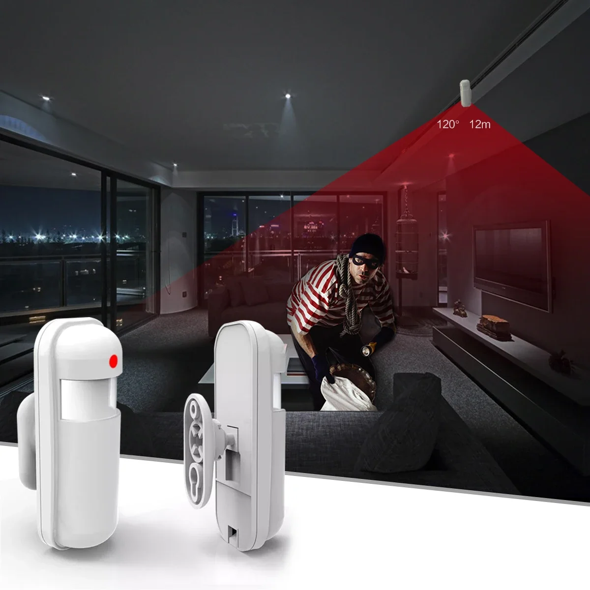 Detektor inframerah PIR Mini n - Sim Gsm Alarm ulasan dan harga