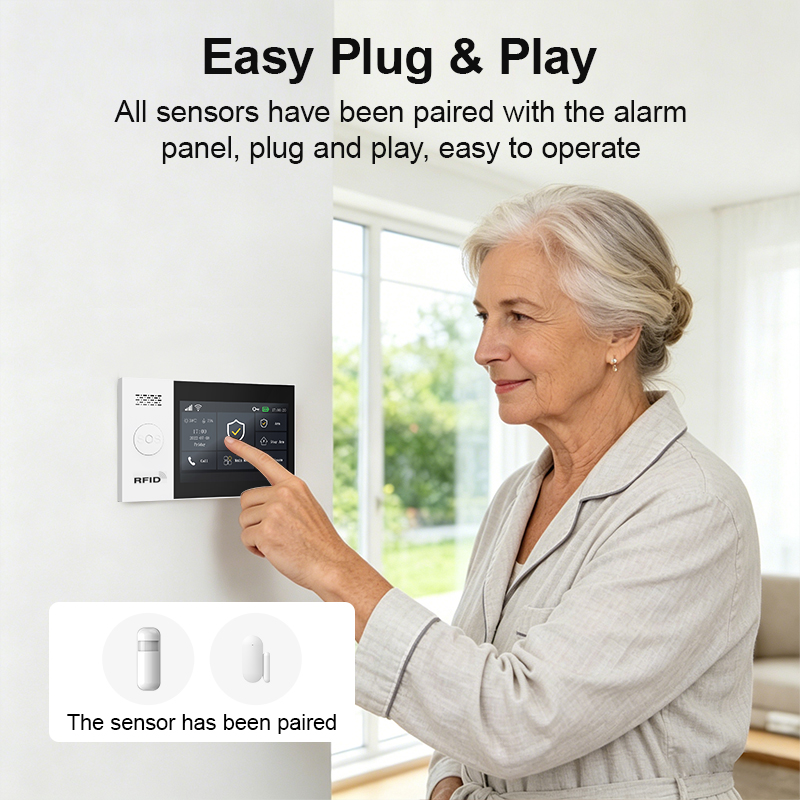 PGST 2G WiFi Alarm System Kit  - Sim Gsm Alarm ulasan dan harga