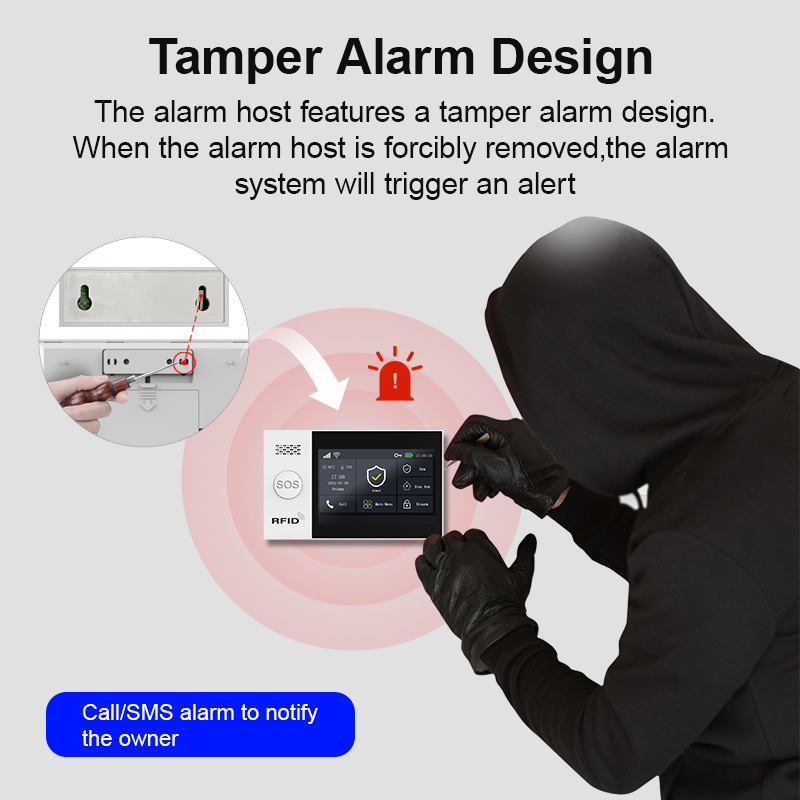 PGST 2G WiFi Alarm System Kit  - Sim Gsm Alarm ulasan dan harga