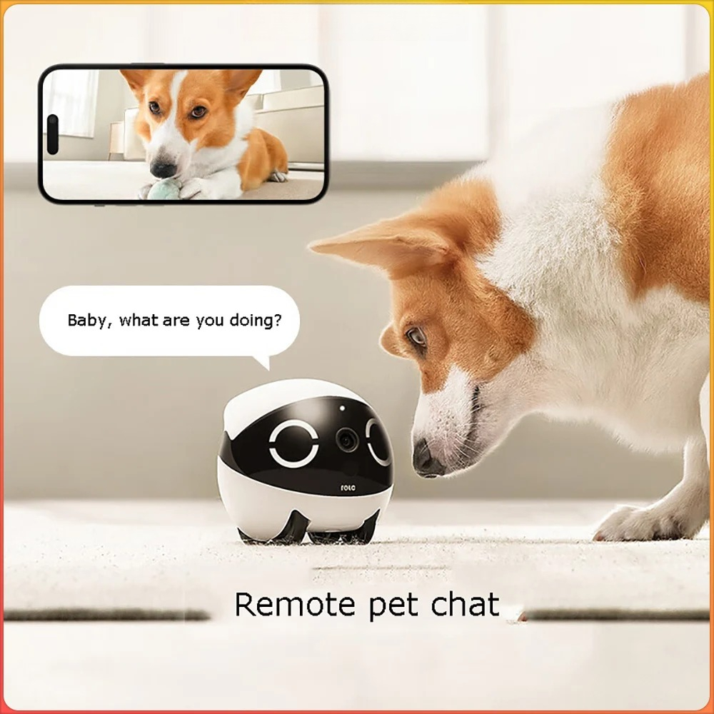 Robot Pendamping Mini Desain T - Home Security Robots ulasan dan harga
