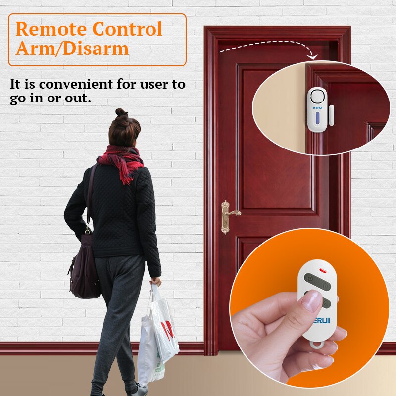 KERUI Sensor pencuri nirkabel  - Sim Gsm Alarm ulasan dan harga